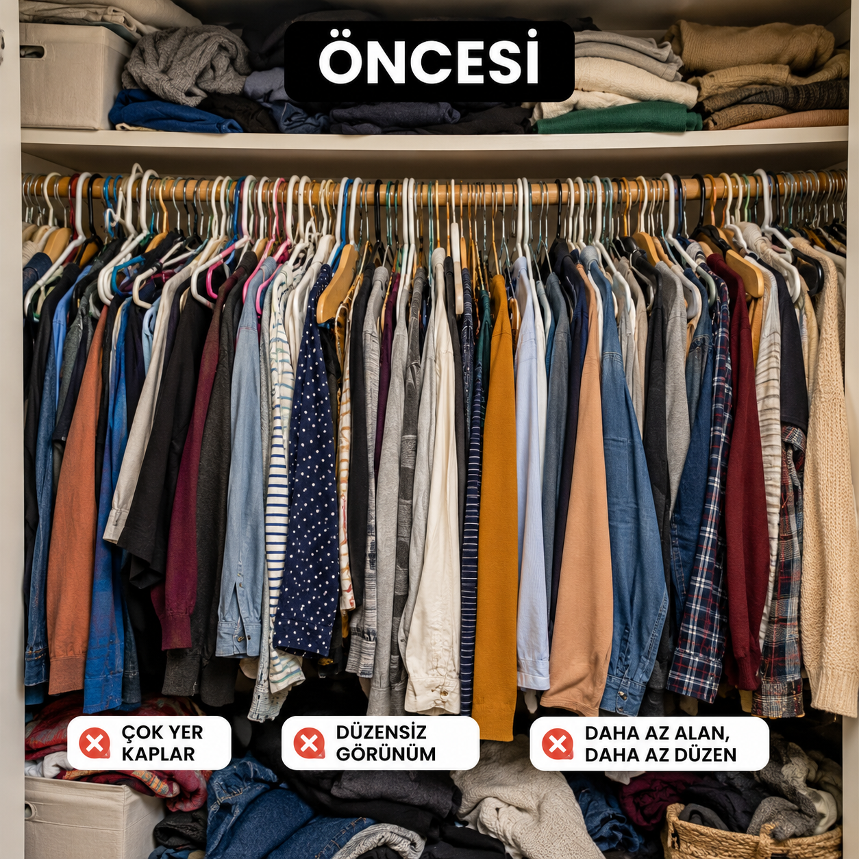 Home Collection® 9 Bölmeli Akıllı Askı